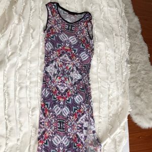 Custo Barcelona Colorful sleeveless dress